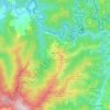 Arano topographic map, elevation, terrain