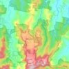 Springbrook topographic map, elevation, terrain