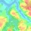 Pisquid West topographic map, elevation, terrain