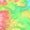 Ardes topographic map, elevation, terrain