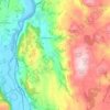 Eglwysbach topographic map, elevation, terrain