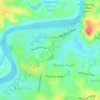 Westlake topographic map, elevation, terrain