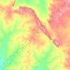 Barwang topographic map, elevation, terrain
