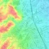 GSIS topographic map, elevation, terrain