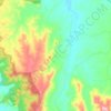 Darlow topographic map, elevation, terrain