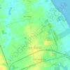 North Killingholme topographic map, elevation, terrain