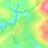 Knockraha topographic map, elevation, terrain