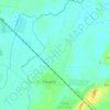 Claypole topographic map, elevation, terrain