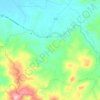 Sejnane topographic map, elevation, terrain