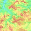 Eurasburg topographic map, elevation, terrain