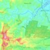 Bunya topographic map, elevation, terrain