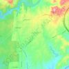 Fallbrook topographic map, elevation, terrain