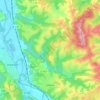 Jatxou topographic map, elevation, terrain