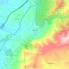 Tapéus topographic map, elevation, terrain