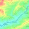 Balignicourt topographic map, elevation, terrain