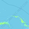 North Abaco topographic map, elevation, terrain