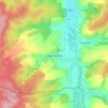 Lanty-sur-Aube topographic map, elevation, terrain