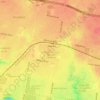 Melton South topographic map, elevation, terrain