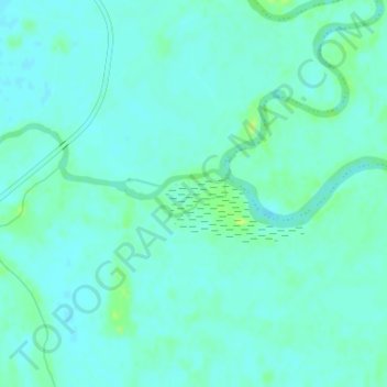 Thistle Island topographic map, elevation, terrain