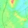 Brumby topographic map, elevation, terrain