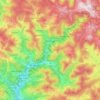 Todtnau topographic map, elevation, terrain