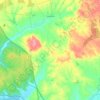 São Martinho topographic map, elevation, terrain
