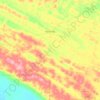 Karoonda topographic map, elevation, terrain