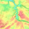 Vieux-Vy-sur-Couesnon topographic map, elevation, terrain