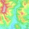 Barras topographic map, elevation, terrain