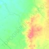 Burroway topographic map, elevation, terrain