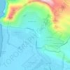 Noordhoek topographic map, elevation, terrain