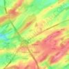 Achêne topographic map, elevation, terrain