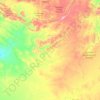 Mueller Ranges topographic map, elevation, terrain