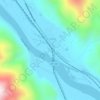Paradise topographic map, elevation, terrain