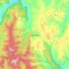 Barnard topographic map, elevation, terrain