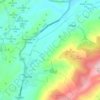 Thornton in Craven topographic map, elevation, terrain