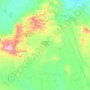 San Diego de la Unión topographic map, elevation, terrain