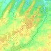 Vrees topographic map, elevation, terrain