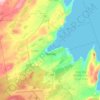 Torbay topographic map, elevation, terrain