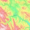 Capinota topographic map, elevation, terrain