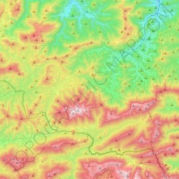 Gemeinde St. Aegyd topographic map, elevation, terrain
