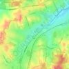 Golden Square topographic map, elevation, terrain