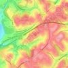 Green Tree topographic map, elevation, terrain