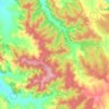 Green Gully topographic map, elevation, terrain