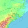 Surf Coast Shire topographic map, elevation, terrain