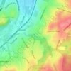 Leumeah topographic map, elevation, terrain
