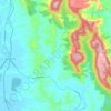 Boorabee Park topographic map, elevation, terrain