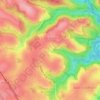 East Killara topographic map, elevation, terrain