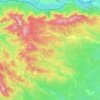 Calce topographic map, elevation, terrain