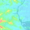 Crabbes Creek topographic map, elevation, terrain